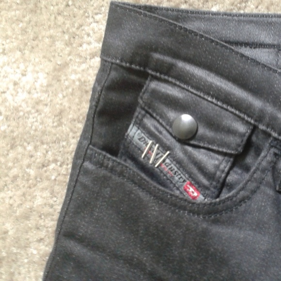 Black pants jeans style - Picture 2 of 4